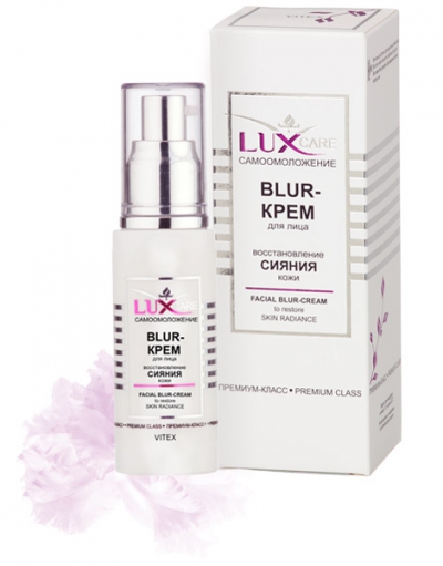Фото №1 BLUR-крем для лица восстановление сияние кожи Lux Care