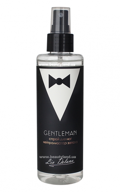 Фото №1 Спрей для ног нейтрализатор запаха серии Gentleman, Liv Delano