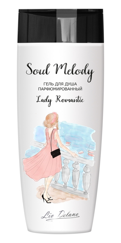 Фото №1 Гель для душа парфюмированный Lady Romantic, Soul Melody, Liv Delano