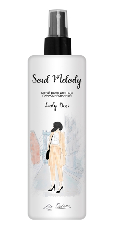 Фото №1 Спрей-вуаль для тела парфюмированный Lady Boss, Soul Melody, Liv Delano