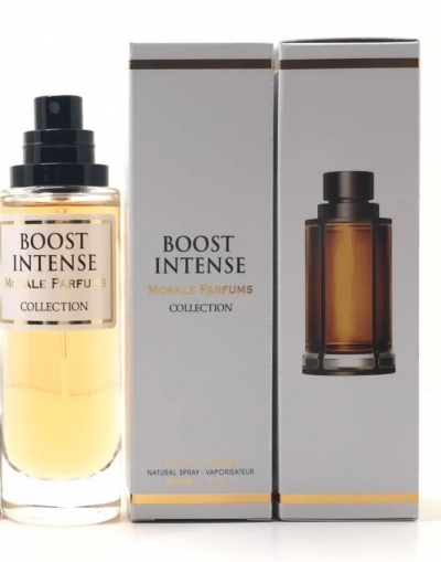 Фото №1 Парфюмированная вода для мужчин BOOST INTENSE версия Hugo Boss Boss Bottled Intense 30 мл, Morale Parfums