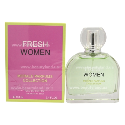 Фото №1 Парфюмированная вода для женщин FRESH WOMAN версия Chanel Chance Eau Fraiche 100 мл, Morale Parfums