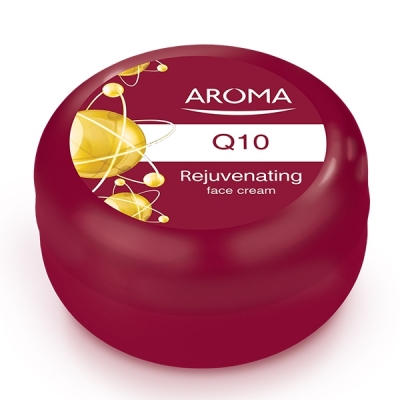 Фото №1 Крем для лица AROMA Q10 омолаживающий 75 мл, Aroma Cosmetics
