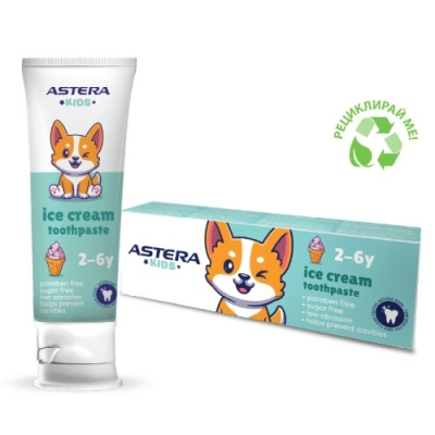 ���� �1 ������ ����� ������� Astera KIDS ICE CREAM, �� 2-6 ���, 65 ��. Aroma Cosmetics
